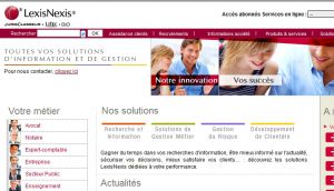 Site officiel : http://www.lexisnexis.fr