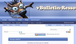 Site officiel : http://www.vbulletin-ressources.com