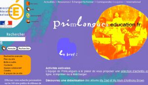 Site officiel : http://www.primlangues.education.fr