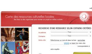 Site Officiel cartedesressources cndp fr