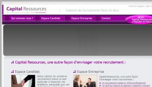 Site Officiel www capitalressources com