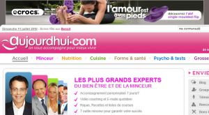 Site officiel : http://www.aujourdhui.com