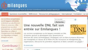 Site officiel : http://www.emilangues.education.fr