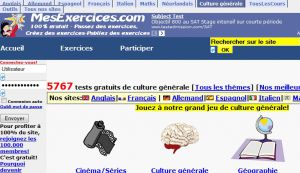 Site officiel : http://www.mesexercices.com