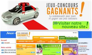 Site officiel : http://www.jeuxconcoursgagnants.com