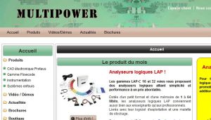 MULTIPOWER, CAO PROTEUS, FLOWCODE, ACQUISITION DE DONNEES, E-BLOCKS