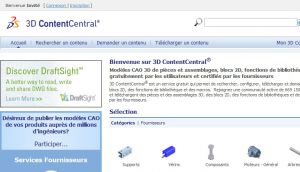 Site officiel : http://www.3dcontentcentral.fr