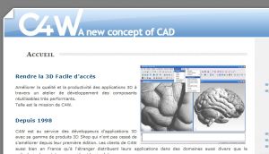 c4w.fr | Logiciels et solutions CAO 3D / CAD | Accueil