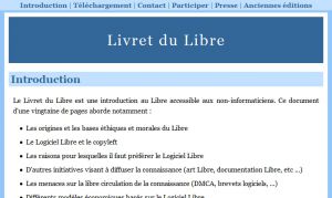 Livret du Libre