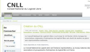 Création du CNLL &mdash; Site