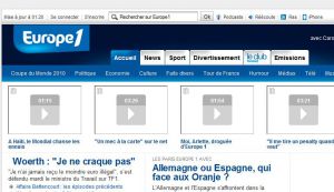 Site officiel : http://www.europe1.fr