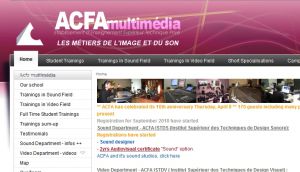 Site officiel : http://www.acfamultimedia.com