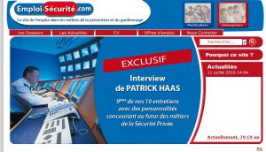 Site officiel : http://www.emploi-securite.com