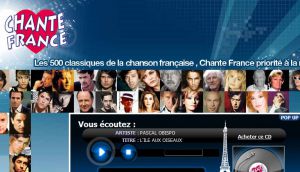 Site officiel : http://www.chantefrance.com