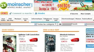 Achat et Vente - DVD, Jeux Vidéo, CD, Téléphonie / PDA, materiel Informatique d'occasion -  2xmoinscher