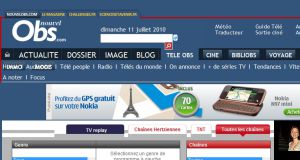 Site officiel : http://teleobs.nouvelobs.com