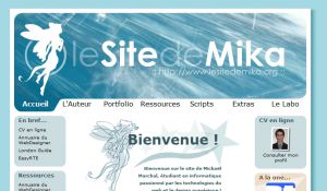 Le site de Mika, site perso de Mickaël Marchal