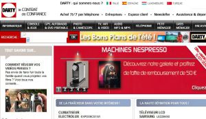 Site officiel : http://www.darty.com