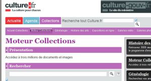 Site Officiel recherche culture fr