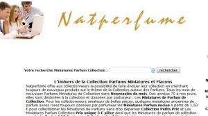 Site Officiel : Site Officiel www natperfume com