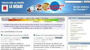 Site officiel : http://www.ledebatmde.org