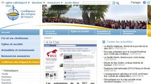 Site officiel : http://www.eglise.catholique.fr