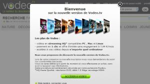 Site officiel : http://www.vodeo.tv