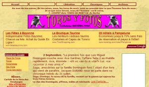 Site officiel : http://www.torosyfotos.com