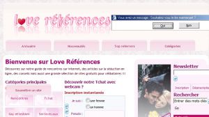 Site officiel : http://www.love-references.com