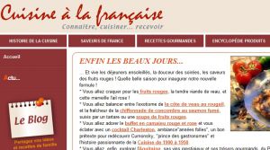 Site officiel : http://www.cuisinealafrancaise.com