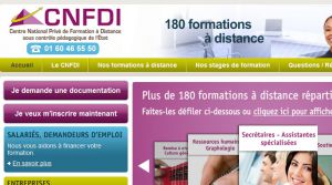 Formation à; distance, cours par correspondance, formation par correspondance, centre de formation enseignement à; distance - CNFDI