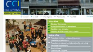 Site officiel : http://formation.strasbourg.cci.fr