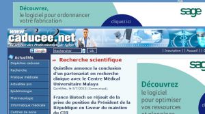 Site officiel : http://www.caducee.net