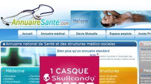 Site officiel : http://www.annuairesante.com