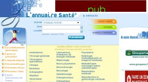 L'annuaire Santé : Pharmacie Médecin Dentiste Hôpital Clinique Paris Marseille Toulouse Bordeaux Nantes Lyon