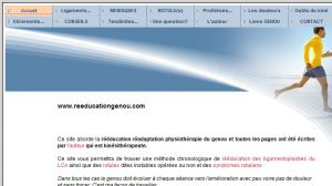 Site officiel : http://www.reeducationgenou.com