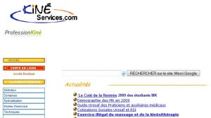 Site officiel : http://www.kine-services.com