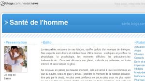 Santé de l'homme  - Un blog Continental News