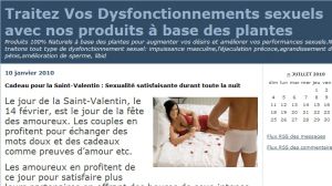 Traitez Vos Dysfonctionnements sexuels avec nos produits à base des plantes