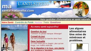 Site Officiel www masantenaturelle com