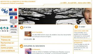 Site officiel : http://www.gis-longevite.cnrs.fr