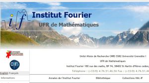 Site officiel : http://www-fourier.ujf-grenoble.fr