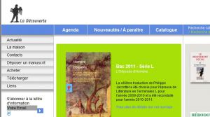 Site officiel : http://www.editionsladecouverte.fr