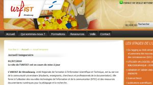 Site officiel : http://urfist.u-strasbg.fr