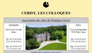 CERISY, le Centre Culturel International