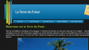 Site officiel : http://www.laterredufutur.com