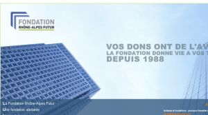 Fondation Rhône-Alpes Futur