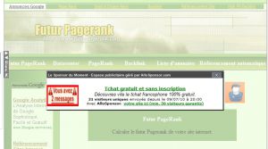 Futur pagerank / pagerank prediction - Calculer le futur Pagerank de votre site internet.