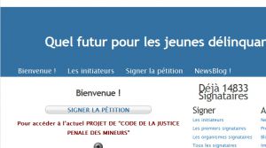 Site officiel : http://quelfuturpourlesjeunesdelinquants.fr