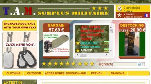 Site officiel : http://www.tam-surplus.com